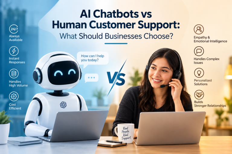 AI Chatbots vs Human Support