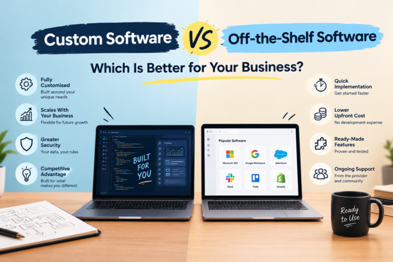Custom Software vs Off the Shelf Solutions