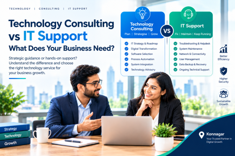 Technology Consulting vs IT Support